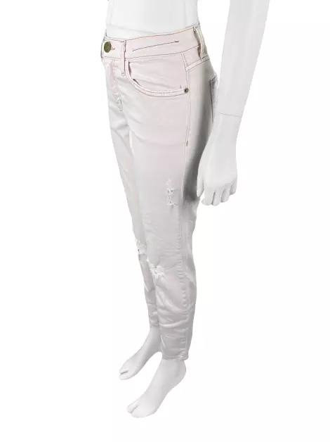 Calça Current Elliott The Stiletto Jeans Rosa
