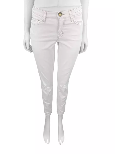 Calça Current Elliott The Stiletto Jeans Rosa