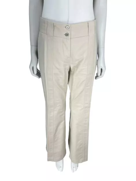 Calça Daslu Flare Bege