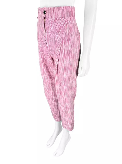 Calça De Goeye Tecido Estampado