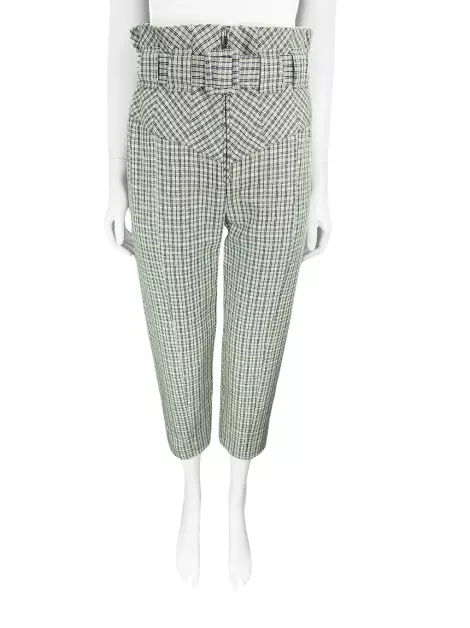 Calça De Goeye Xadrez Verde