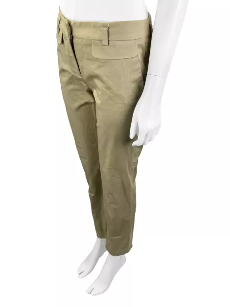 Calça D&G Reta Bege