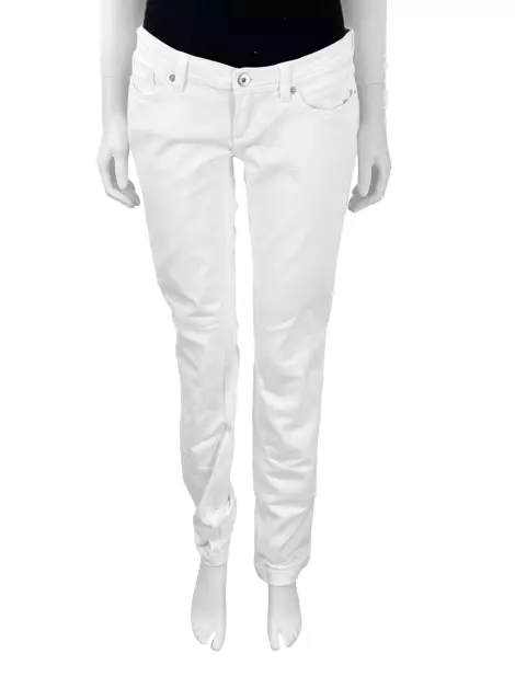 Calça D&G Reta Branca