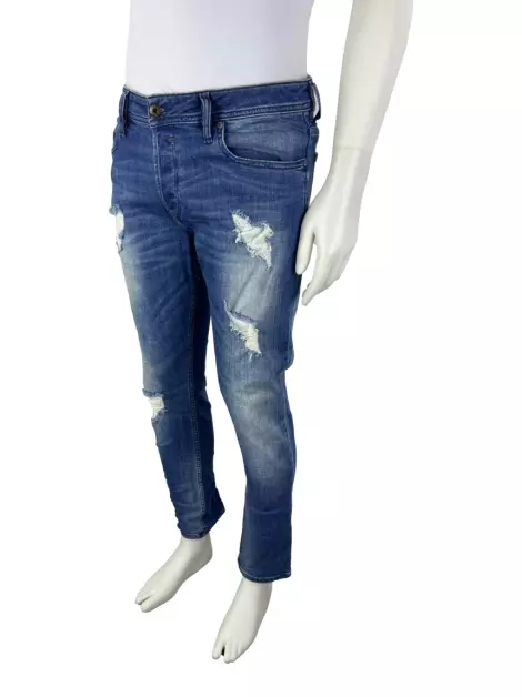 Calça Diesel D.N.A Sleenker Jeans