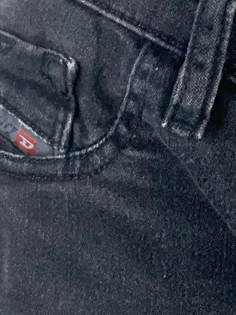 Calça Diesel Livier Stretch Jeans Cinza