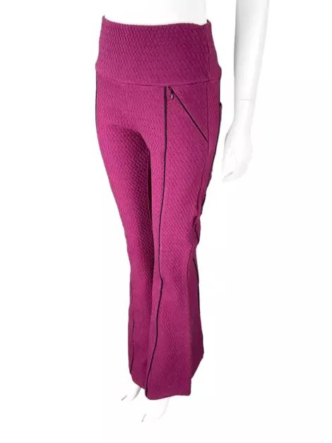 Calça D'Lolla Texturizado Rosa