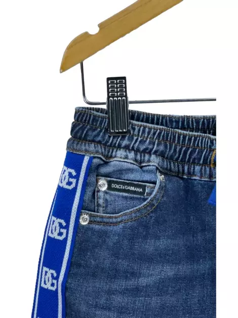 Calça Dolce & Gabbana D&G Logo Jeans