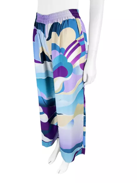 Calça Emilio Pucci Reta Estampada