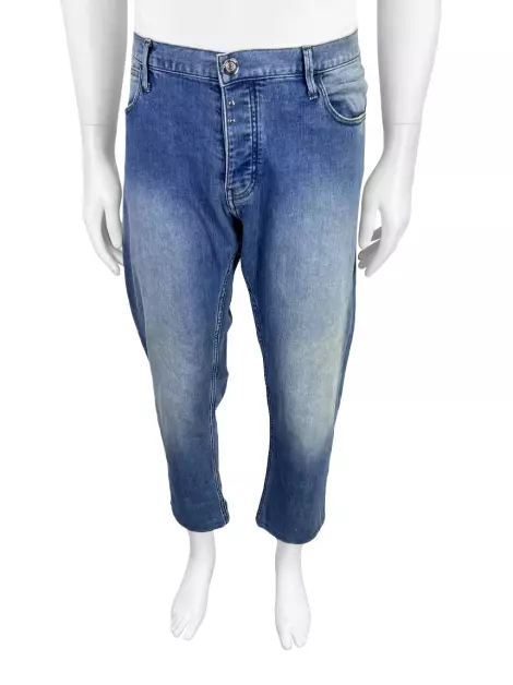 Calça Emporio Armani Jeans Azul