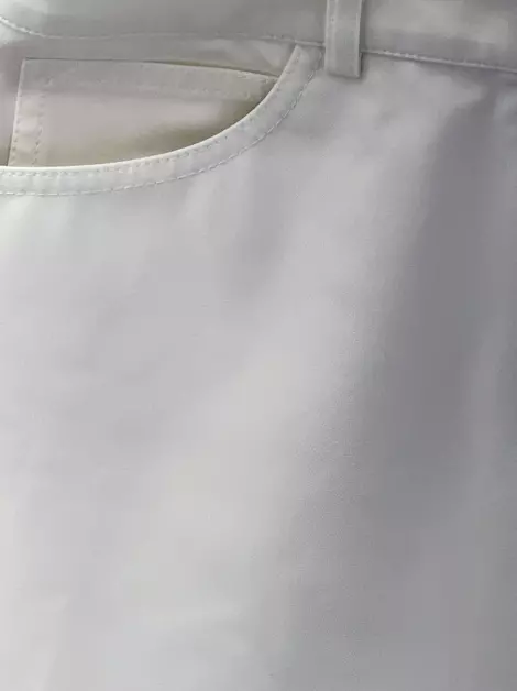Calça Escada Reta Branca