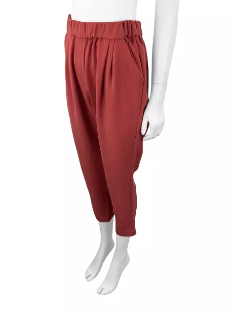 Calça Etoiles Tecido Vermelho