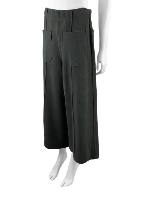 Calça Fit Tecido Verde