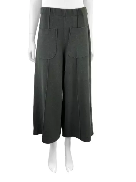 Calça Fit Tecido Verde