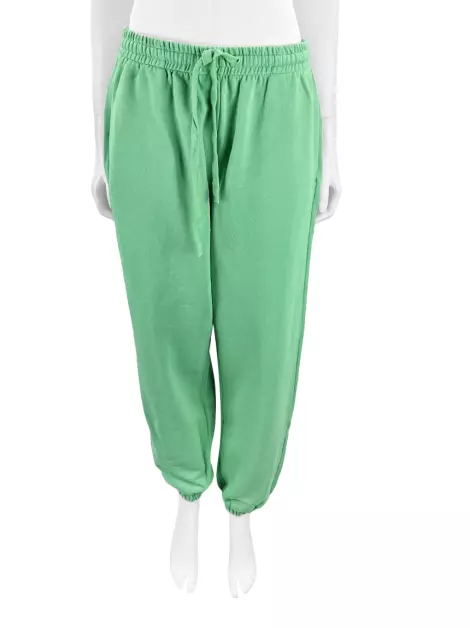 Calça Helena Bordon Moletinho Verde