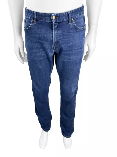 Calça Hugo Boss Jeans Azul