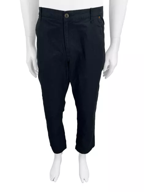 Calça Hugo Boss Orange Tecido Preta