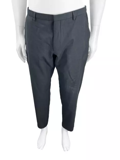 Calça Hugo Boss Reta Cinza