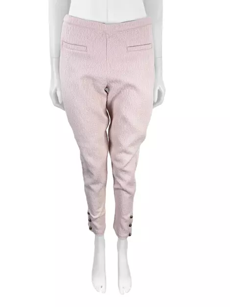 Calça Iorane Texturizada Rosa