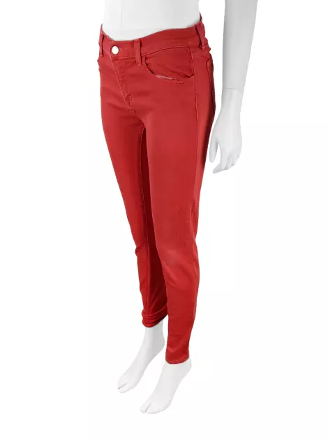 Calça J Brand Jeans Vermelho