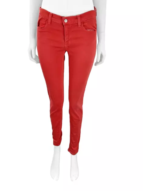 Calça J Brand Jeans Vermelho