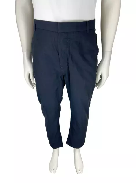 Calça J Brand Reta Azul Marinho