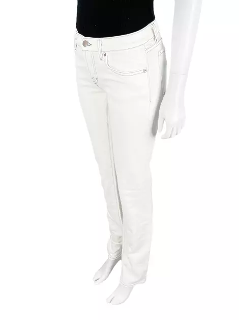 Calça J Brand Skinny Branca