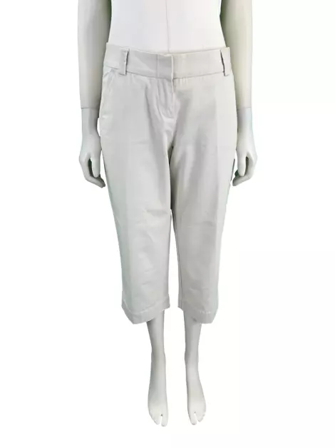Calça J.Crew Capri Cinza
