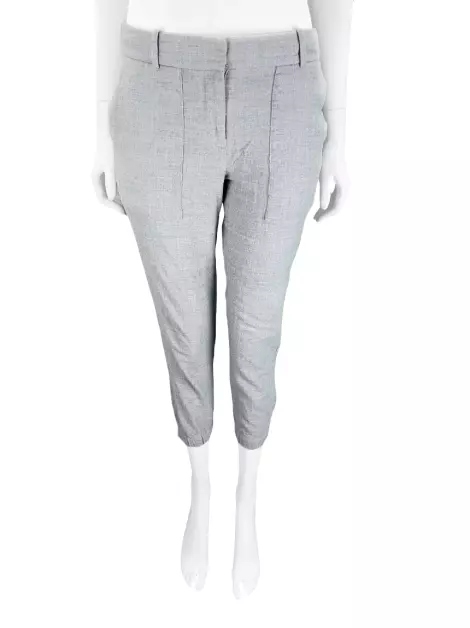 Calça J.Crew Lã Cinza