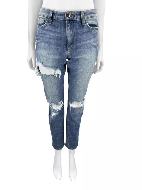 Calça Joe's Rasgada Azul