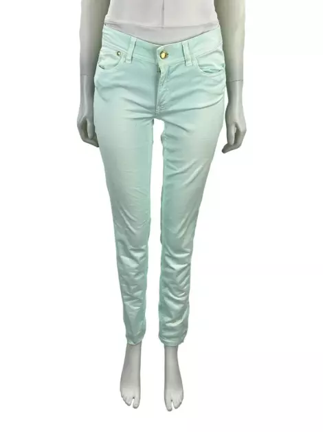 Calça Just Cavalli Skinny Verde