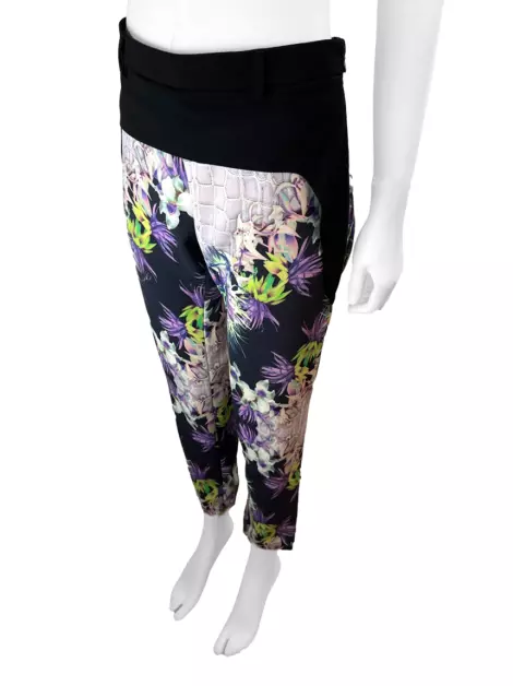 Calça Just Cavalli Tecido Estampada