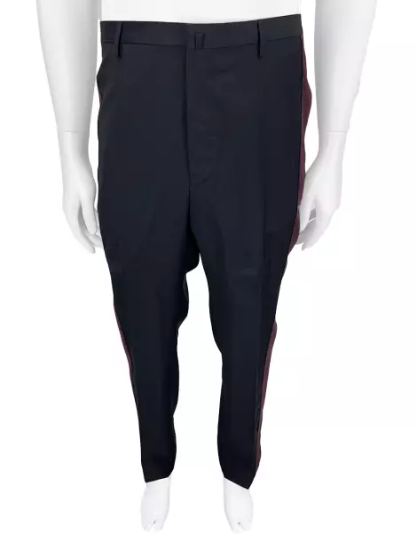 Calça Lanvin Lã Preta