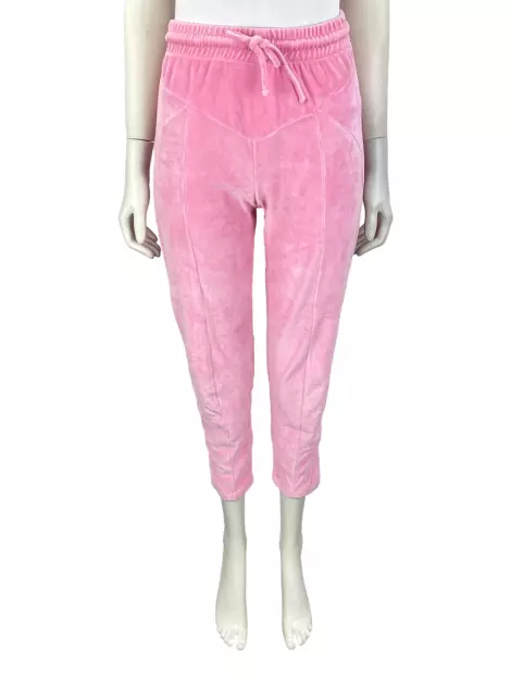 Calça LaRouge-Belle Tecido Rosa