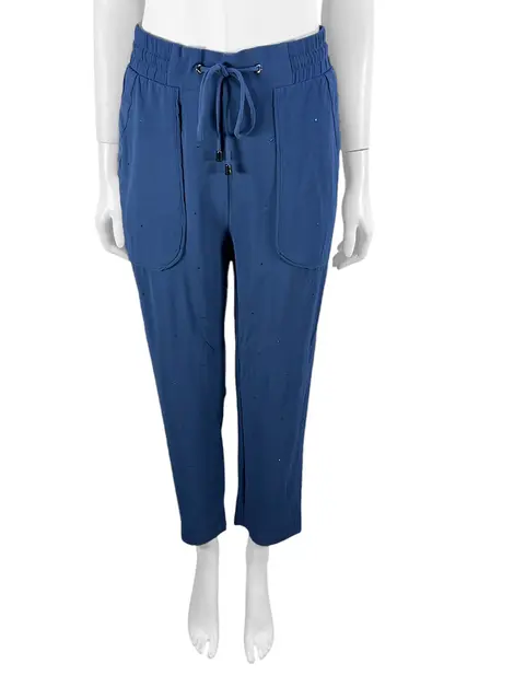 Calça Le Lis Blanc Tecido Azul