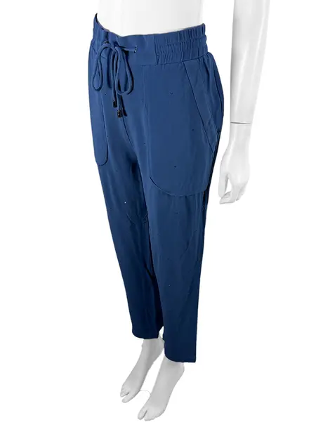 Calça Le Lis Blanc Tecido Azul