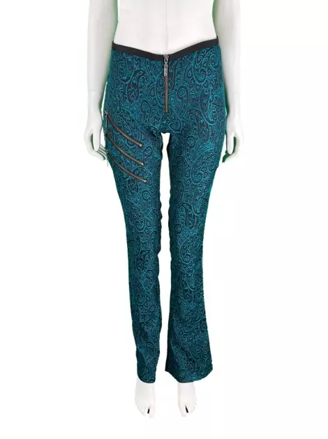 Calça Letage Estampado Bicolor