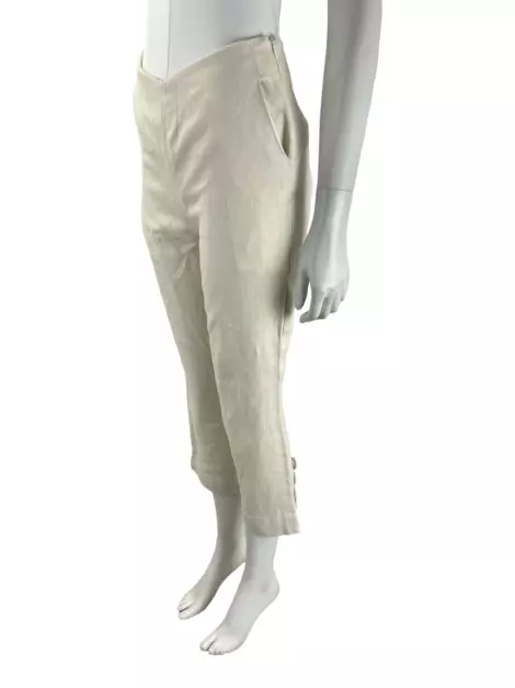 Calça Lolitta Capri Bege