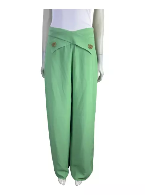 Calça Lolitta Pantalona Verde