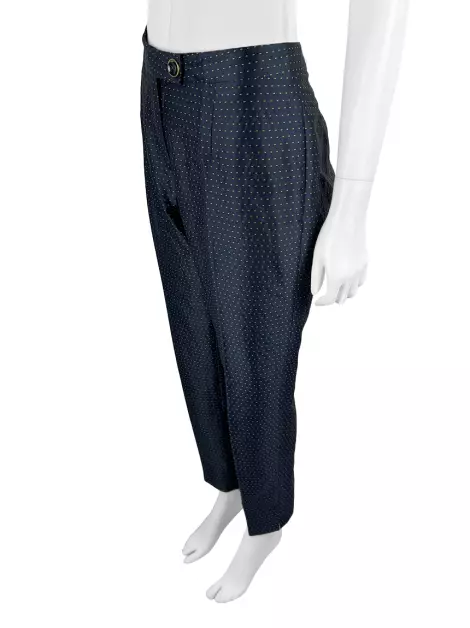 Calça Mabel Magalhães Reta Estampada