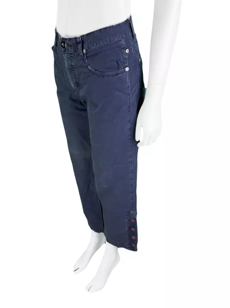 Calça Mara Mac Pantacourt Azul