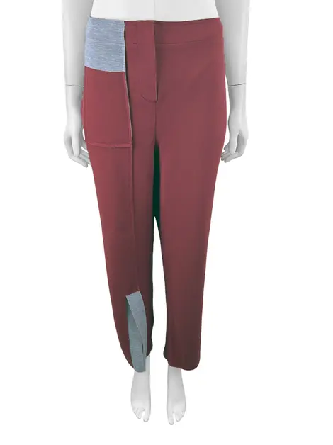 Calça Mara Mac Tecido Vermelho