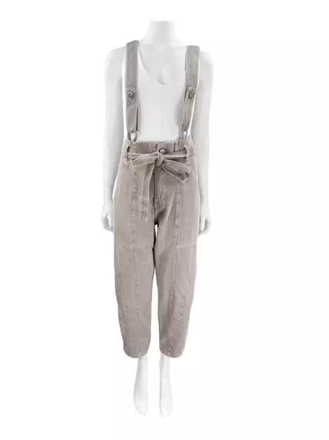 Calça Mariana Penteado Jeans Marrom