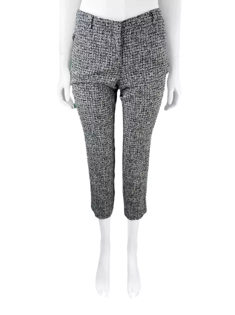 Calça Max Mara Weekend Reta Bicolor