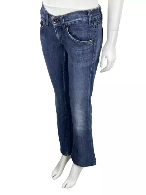Calça Miss Sixty Cintura Baixa Jeans