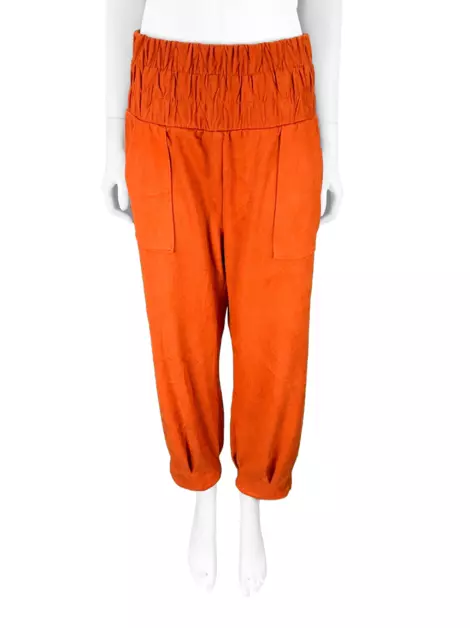 Calça Missinclof Camurça Laranja