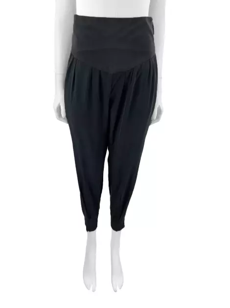 Calça Mixed Tecido Preto
