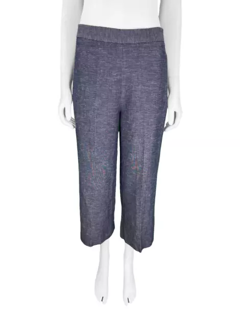 Calça MNG Alfaiataria Azul Marinho