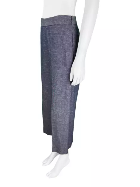 Calça MNG Alfaiataria Azul Marinho