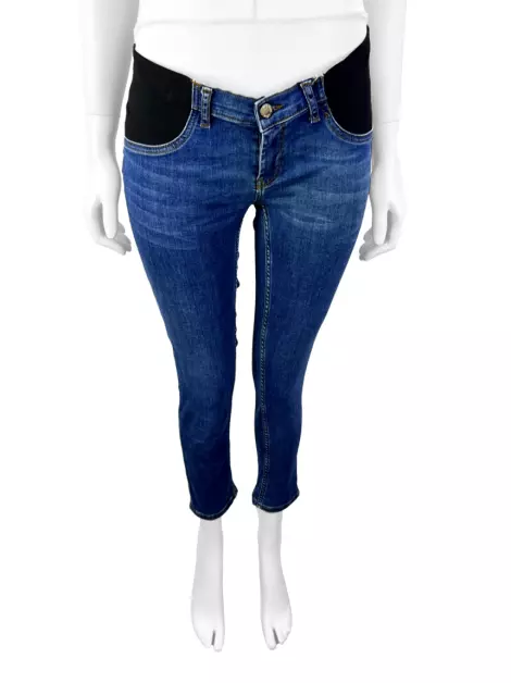 Calça MNG Jeans Azul