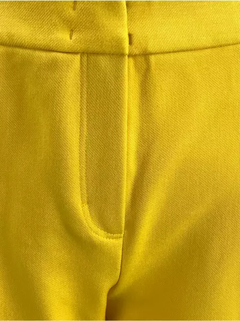 Calça NK Store Pantalona Amarela